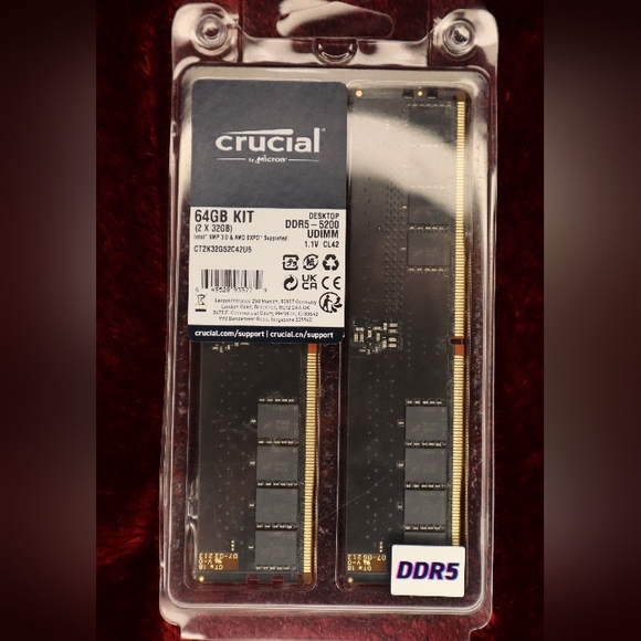 Crucial DDR5 Desktop Memory